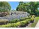 The Regency Park community entrance sign set amidst manicured landscaping at 4306 Pebblestone Ct, Orlando, FL 32826