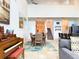 Bright and open living room features high ceilings and a seamless flow at 5637 Beggs Road, St Cloud, FL 34771