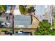Aerial view highlighting property boundaries and landscaping at 4710 Hatteras Ct, Orlando, FL 32808
