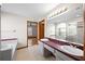 Bright bathroom featuring a double sink vanity, soaking tub, and separate glass enclosed shower at 11160 Sylvan Pond Cir, Orlando, FL 32825