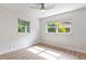Bright, simple bedroom offers natural light and a blank canvas for personalization at 125 E Miller St, Orlando, FL 32806