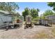 This property has multiple coops for chickens and turkeys, and other enclosures that provide a safe outdoor space at 131 Autumn Ct, St Cloud, FL 34771