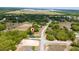 Nice aerial view of a new home, showcasing the surrounding trees and green landscape at 15296 Sw 56Th Terrace Rd, Ocala, FL 34473