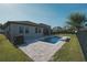 Backyard with brick pavers and pool featuring an attached spa at 2168 Marsh Sedge Ln, Winter Park, FL 32792