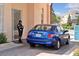 Image showing a blue Elantra parked outside of a building at 8110 Princess Palm Ln, Kissimmee, FL 34747