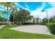 Beautiful sand volleyball court next to the community, perfect for sports and outdoor gatherings at 8110 Princess Palm Ln, Kissimmee, FL 34747