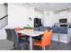 View of kitchen and dining area with seating for six or more people at 10038 Verse Aly, Winter Garden, FL 34787