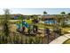 A fantastic playground featuring climbing structures and slides offers a fun recreational space for  at 10038 Verse Aly, Winter Garden, FL 34787