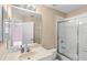 Bathroom featuring a single sink with a white bathtub and shower at 12977 Borland St, Windermere, FL 34786