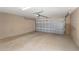 Spacious two car garage with block walls and concrete floor at 12977 Borland St, Windermere, FL 34786