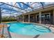 Stunning pool with a screened enclosure, perfect for enjoying the outdoors in a private setting at 13111 Meergate Cir, Orlando, FL 32837