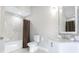 Bathroom featuring a shower-tub combination, a single sink vanity, and classic fixtures, offering functionality at 13124 Filly Ct, Windermere, FL 34786