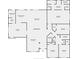 Detailed floor plan showcasing layout with kitchen, living room, bedrooms, and bathrooms at 1375 Willow Wind Dr, Clermont, FL 34711