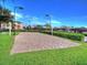 On-site sand volleyball court provides a fun recreational amenity for residents at 2302 Silver Palm Dr # 203, Kissimmee, FL 34747