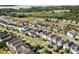 Scenic aerial view of a residential neighborhood, showcasing modern homes, green spaces, and convenient access to nearby roadways at 2405 Standing Rock Cir, Oakland, FL 34787