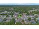 Highlighted in this aerial view is a home with a private backyard pool and lush greenery at 2763 E Waco Dr, Deltona, FL 32738