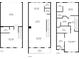 Detailed floor plan showcasing layout of kitchen, living room, bedrooms, and bathrooms at 3333 Messina Dr, Lake Mary, FL 32746