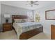 This spacious bedroom has a ceiling fan and big windows that brighten up the room at 411 Cabello Dr, Davenport, FL 33837