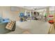 Bright bonus room offering flexible space for an office or recreational activities at 5056 Gandross Ln, Mount Dora, FL 32757