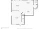 First floor plan view showcases an open-concept kitchen, living, and dining area at 5056 Gandross Ln, Mount Dora, FL 32757