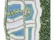 Community map featuring home locations, resort amenity, ponds, and gated entries at 5362 Spoonflower Ct, St Cloud, FL 34771