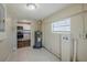 View of basement shows water heater and laundry hookups at 72 Campus View Dr, Orlando, FL 32810