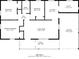 Detailed floor plan showcasing the layout of bedrooms, living room, kitchen, and other living areas at 72 Campus View Dr, Orlando, FL 32810