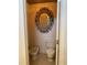 Classic toilet room features detailed mirror, toilet and bidet at 1121 Arbor Glen Cir, Winter Springs, FL 32708