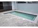 Backyard with pool and paver deck at 1286 Shoreside St, Clermont, FL 34714