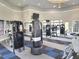 Community gym featuring modern exercise equipment, punching bag and room for a complete workout at 14001 Fairway Island Dr # 513, Orlando, FL 32837