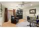 Comfortable home office featuring a desk, chair, and large window with natural light at 1618 Pepperidge Dr, Orlando, FL 32806