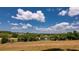 Scenic view of a large open field with water and neighborhood in the distance at 30546 Lipizzan Ter, Mount Dora, FL 32757
