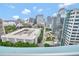 Amazing city view from the building showcasing surrounding streets and nearby architecture at 322 E Central Blvd # 1909, Orlando, FL 32801