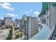 Incredible skyline vista of the city showcasing nearby office buildings and landscape at 322 E Central Blvd # 1909, Orlando, FL 32801