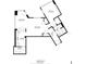 Layout of a one-bedroom apartment with a laundry room, kitchen, living room, and dining room at 322 E Central Blvd # 1909, Orlando, FL 32801