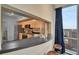 Modern kitchen with breakfast bar that offers great city views at 322 E Central Blvd # 1909, Orlando, FL 32801