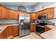 Well-equipped kitchen with stainless steel appliances and ample cabinet space at 43825 State Road 19, Altoona, FL 32702