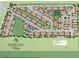 Aerial community map showcasing the layout of the residential buildings, amenities, and parking areas at 9903 Turf Way # 4, Orlando, FL 32837