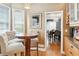 Charming breakfast nook with bright windows adjacent to the kitchen and dining room views at 1002 Lake Elbert Se Dr, Winter Haven, FL 33880