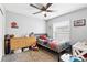 Inviting bedroom with plenty of natural light and a fun, playful decor at 10049 Custer Cir, Orlando, FL 32817