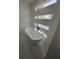 Bright bathroom featuring a modern soaking tub with black hardware and horizontal window design at 1005 Randall St, Orlando, FL 32805
