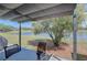 Backyard patio with water view, perfect for outdoor relaxation at 11137 Acme Dr # 207A, Orlando, FL 32825