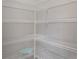 Empty wire shelving in walk-in pantry at 13312 Sw 41St Ct, Ocala, FL 34473