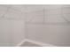 The walk-in closet provides ample storage with wire shelving installed at 13312 Sw 41St Ct, Ocala, FL 34473