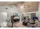 Bright living room features vaulted ceiling, neutral tones, and a seamless flow at 1333 Villa Ln # 47, Apopka, FL 32712