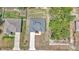An aerial view displays the property's layout, including a driveway, landscape, and neighborhood surroundings at 13430 Sw 88Th Ter, Ocala, FL 34473