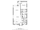 Detailed floor plan showcasing layout of the living room, dining area, kitchen, primary bedroom and bathrooms at 17985 Adrift Rd, Winter Garden, FL 34787