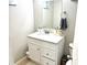 Updated bathroom with a white vanity, a neutral color scheme, and updated fixtures at 213 S Lake Pleasant Rd, Apopka, FL 32703