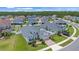 Beautiful aerial view of the home and surrounding neighborhood at 4296 Mirror Ct, Clermont, FL 34714