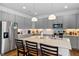 Spacious kitchen featuring stainless steel appliances and ample cabinet space at 4296 Mirror Ct, Clermont, FL 34714